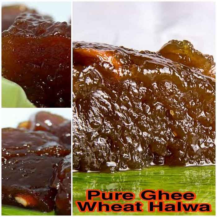 Wheat HALWA  ( Pure Ghee )